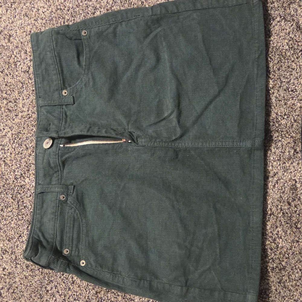 American Eagle Outfitters Teal Mini Skirt